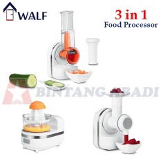 Walf 3 In 1 Mesin Pengolah Makanan - Perasan Jeruk - Pembuat Es Krim 150 Watt