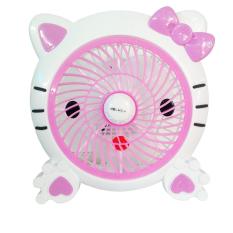 Welhome Kipas Angin Fancy Hello Kity Pink 10 inch