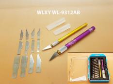 WLXY WL-9312AB Alat Grafir Kayu free 12 mata pisau ( 2 handle pisau )