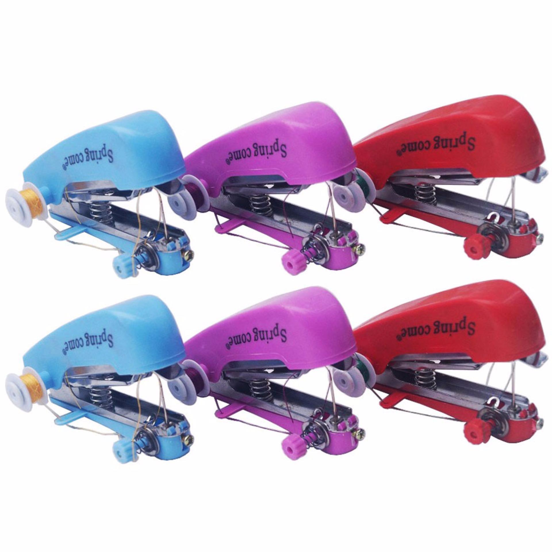 Yala Paket 6 Buah Mesin Jahit Mini Handheld Sewing Machine