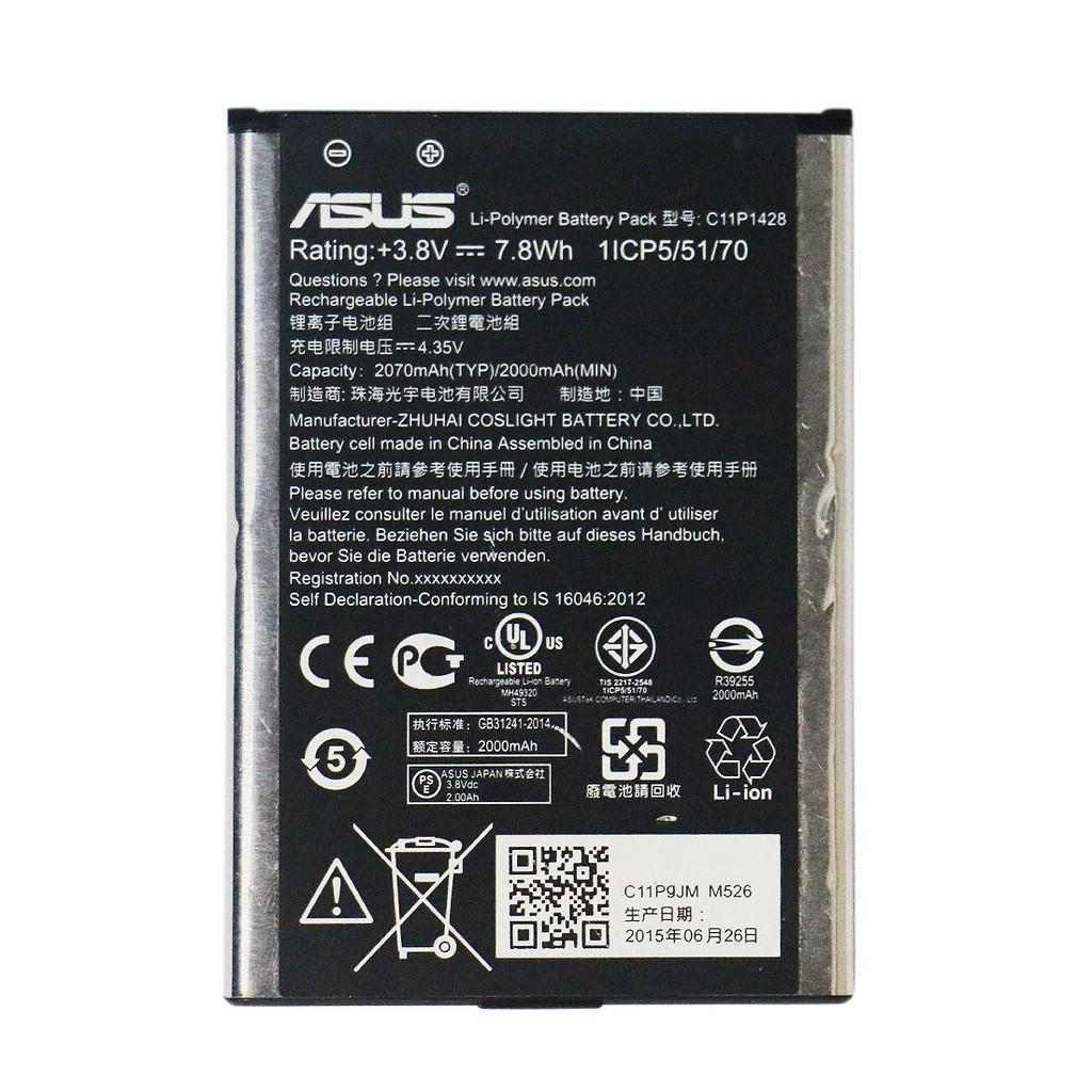 Batre Battery Baterai Handphone HP Asus ZenFone 2 Laser ZE500KL ZE500KG 5 inch C11P1428 batas7