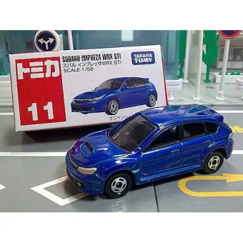 tomica subaru impreza wrx sti