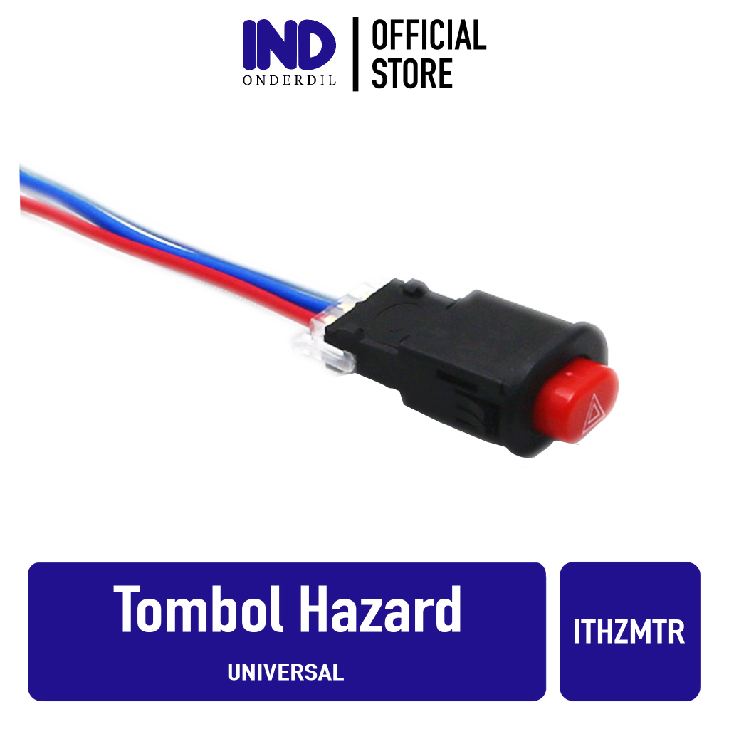 Tombol Hazard Universal-Semua Jenis Motor Saklar-Switch-Swit 1 Tombol ...