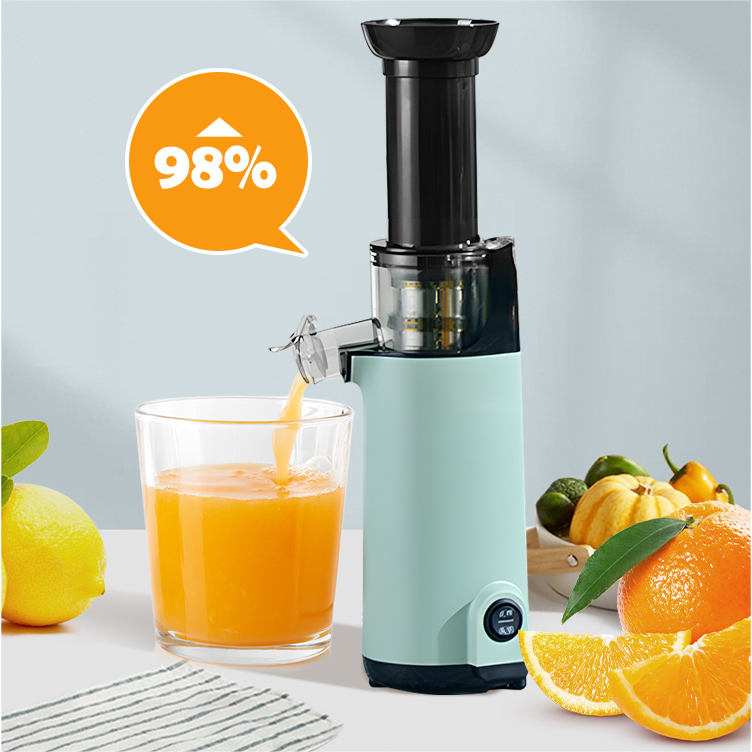 Slow Juicer Portable 120W Juicers Fruit Extractors Mini Automatic