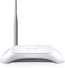 TP-LINK 150Mbps Wireless N ADSL2 - Putih + Modem Router TD-W8901N