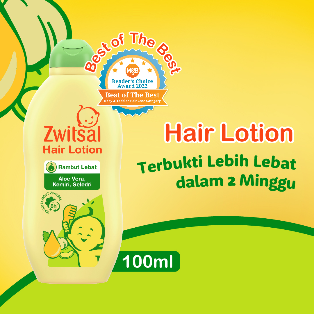 Zwitsal Baby Hair Lotion Aloe Vera Kemiri Seledri Penumbuh Rambut