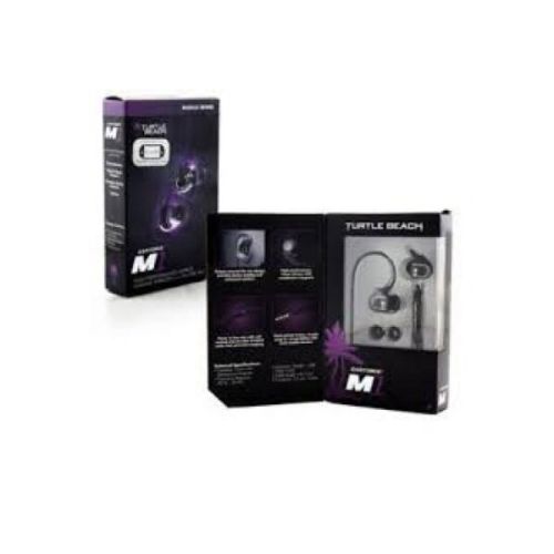 Turtle Beach Ear Force M1 hitam Aksesori Headphone Headset [Jawa