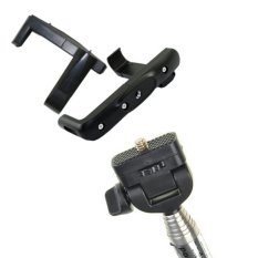 Klikgadget - Paket Hemat Monopod Pink (Tongsis) dan kamera Remote Bluetooth ipega (Tombsis) - Pink