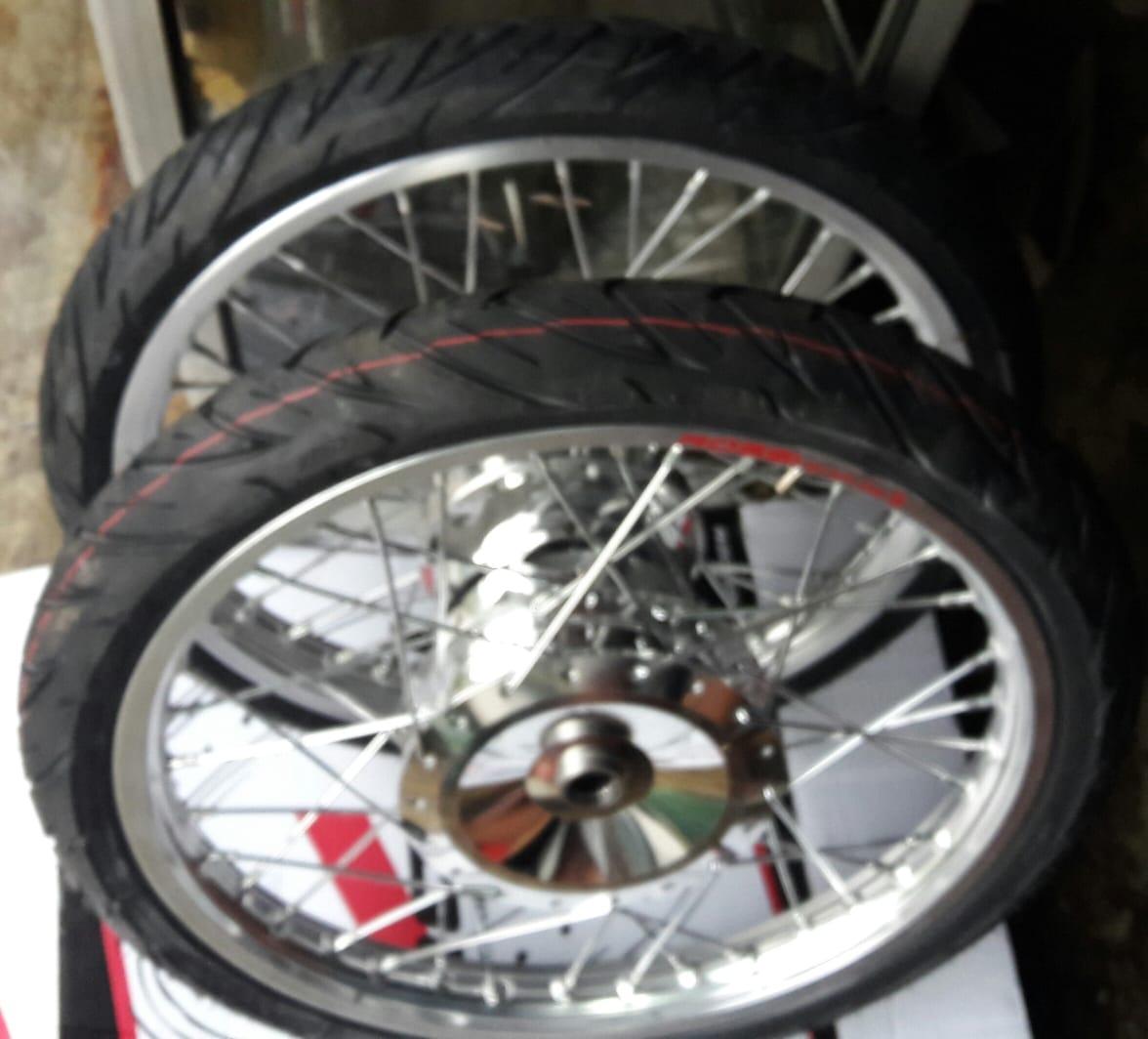 velg n -max ring 17 plus ban baru