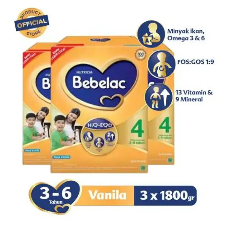 Value Pack Bebelac 4 Vanila 1800 G Lazada Indonesia