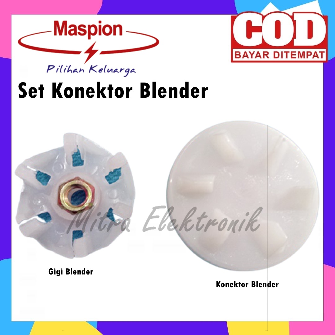 Set Konektor Blender Maspion Gigi Konektor blender Maspion Gigi Kecil