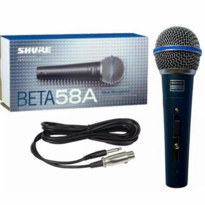 Microphone Shure Beta 58 A Ada Switch ON/OF | Lazada Indonesia