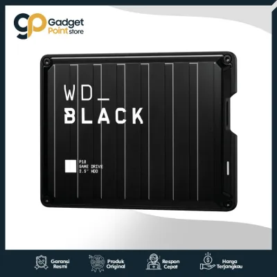 WD BLACK P10 4Tb Game Drive Portable Original Garansi 3 Tahun