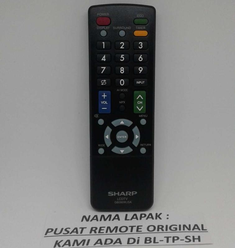 REMOTE REMOT TV SHARP LED LCD ORIGINAL ASLI