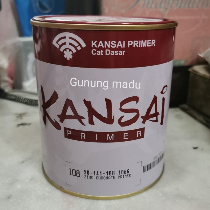 Ready Kansai Zinc Chromate Primer Meni Besi 1 Kg Cat Meni Kansai Murah Lazada Indonesia