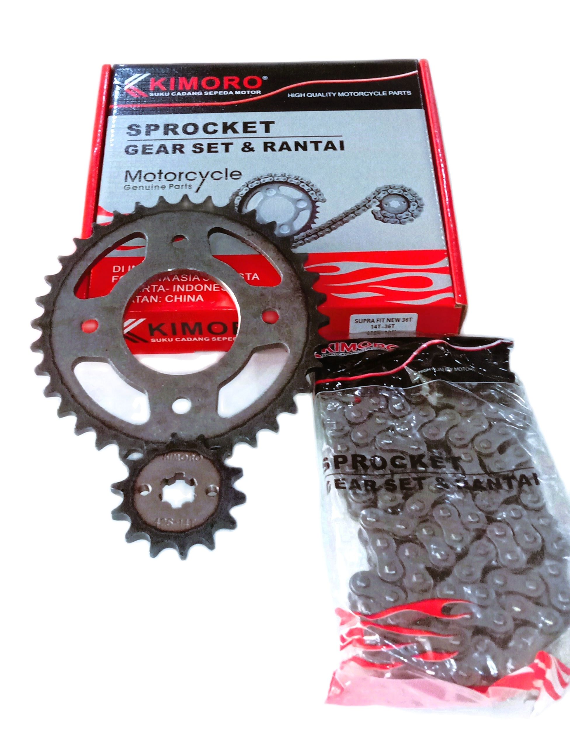 Gear set Honda Supra fit new Revo Kimoro Lazada Indonesia