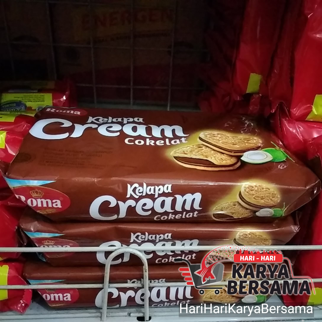 Coklat roma kelapa cream Calories in