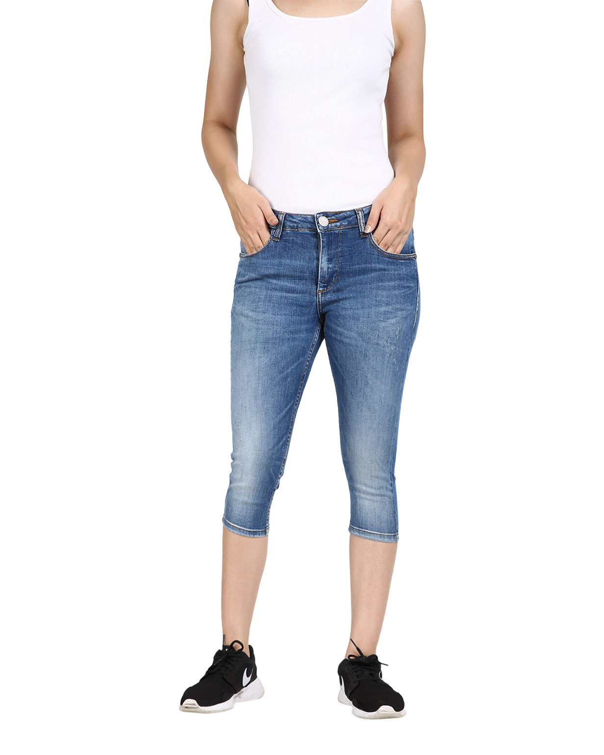 Miyoshi Josei DAMJ007BL Celana Denim 