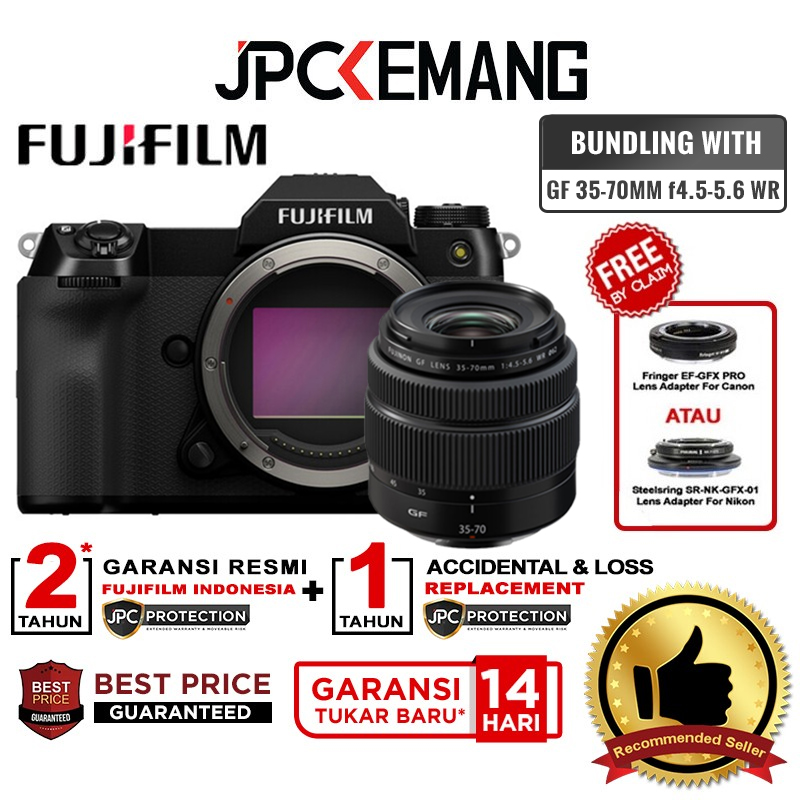 Fujifilm GFX100S II Body Only Fuji GFX100SII GFX 100S Mark II