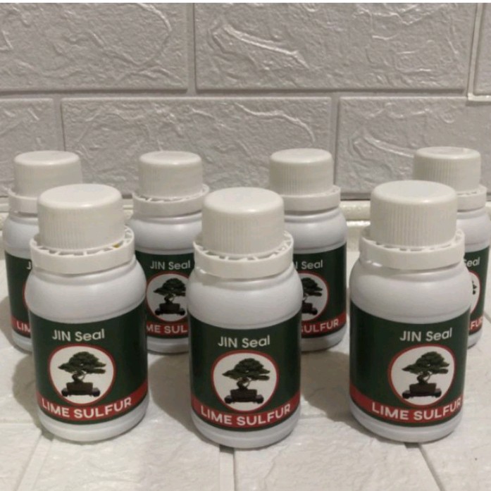 Lime Sulfur Bonsai 100 ml Jin Seal Untuk Mengawetkan Deadwood Jin