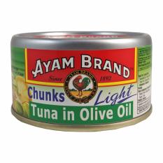 Ayam Brand Ikan Tuna Kalengan dalam Minyak Zaitun 185gr