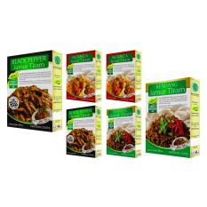 Beli 2 Black Pepper, 2 Rica-Rica & 2 Rendang semuanya Jamur Tiram