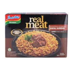 BORONG DONK - Indomie Real Meat Rasa Empal Goreng 3 Bungkus / Mi Instan / Makanan Siap Saji / Bisa COD