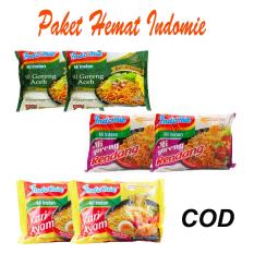 BORONG DONK - Paket Hemat Indomie 6 Bungkus - Rasa Mie Aceh - Rasa Rendang - Rasa Kari Ayam - Bisa COD