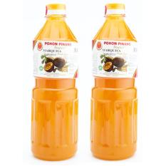 BORONG DONK - Sirup Markisa Cap Pohon Pinang Isi 1000 ml 2 Botol / Bisa COD