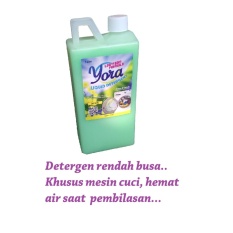 Detergen Cair, LOW FOAM, u/ mesin cuci, Acasia, 1 liter