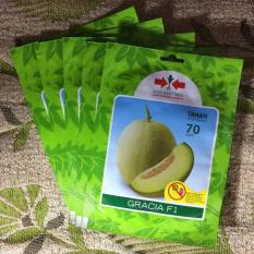 DISKON Benih Bibit Melon Hibrida GRACIA F1 Cap Panah Merah SP Kemasa