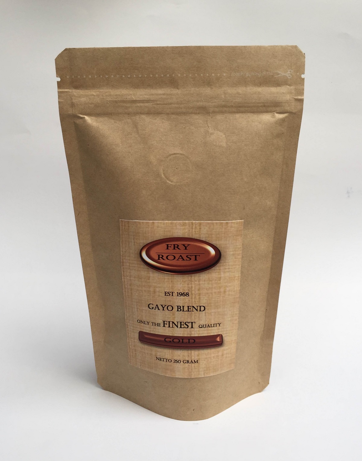 Fry and Roast - Kopi Gayo Blend  Gold - 250 gram  - Biji