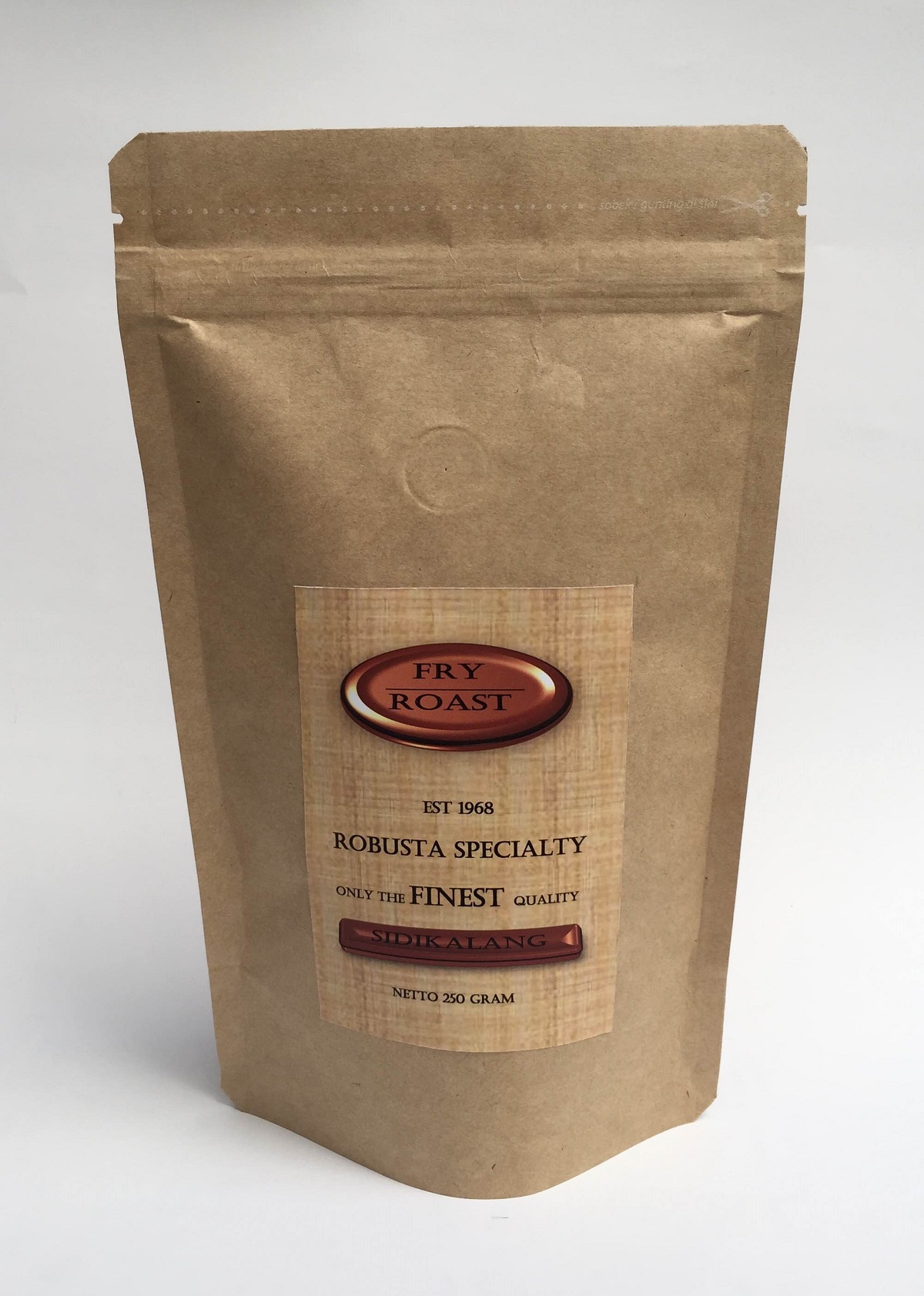 Fry and Roast - Kopi Robusta Sidikalang 250 gram - Biji Fry and Roast - Kopi Robusta Sidikalang 250 gram - Biji