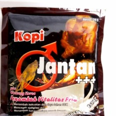 KOPI JANTAN PLUS GINGSENG KOREA-10SACHET