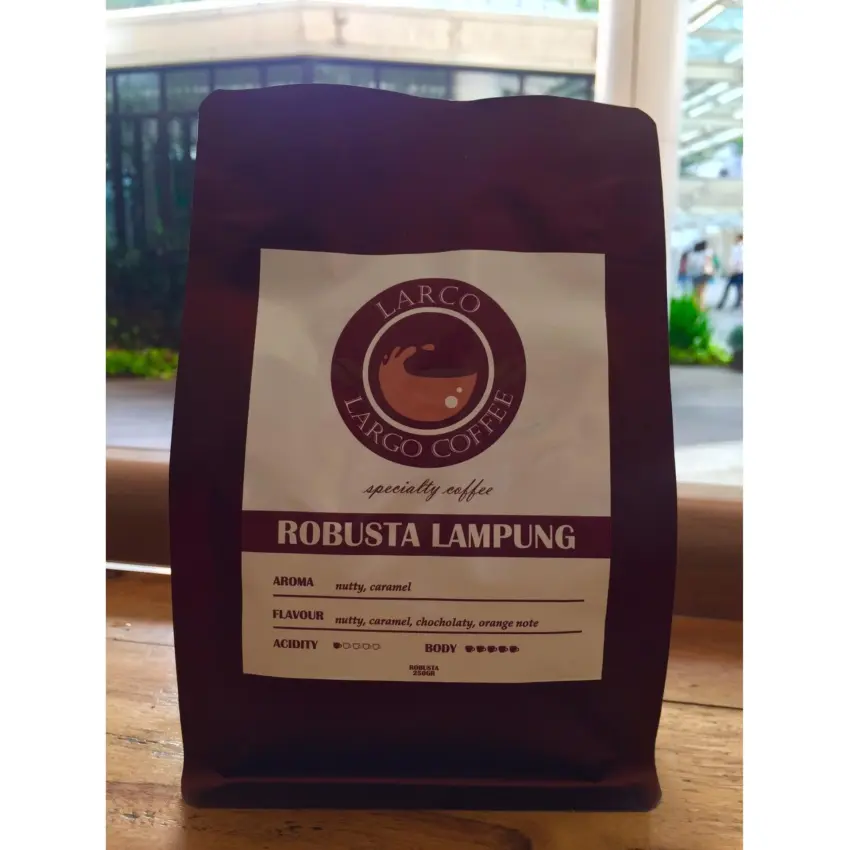 JJ Royal Kopi Lampung Robusta Ground 100 Gr Bag . Source · kopi largo specialty coffee robusta lampung