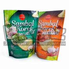 Paket 2 pcs Rasalokal Keripik Singkong Sambal Korek Merah dan Ijo Oleh-Oleh Surabaya ya Rasa Lokal
