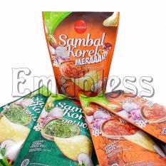 Paket 5 pcs Mix Rasa Lokal Keripik Singkong Sambal Korek Merah dan Ijo Oleh-Oleh Surabaya