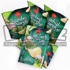 Paket 5 pcs Rasalokal Keripik Singkong Sambal Korek Ijo Oleh-Oleh Surabaya ya Rasa Lokal