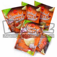 Paket 5 pcs Rasalokal Keripik Singkong Sambal Korek Merah Oleh-Oleh Surabaya ya Rasa Lokal