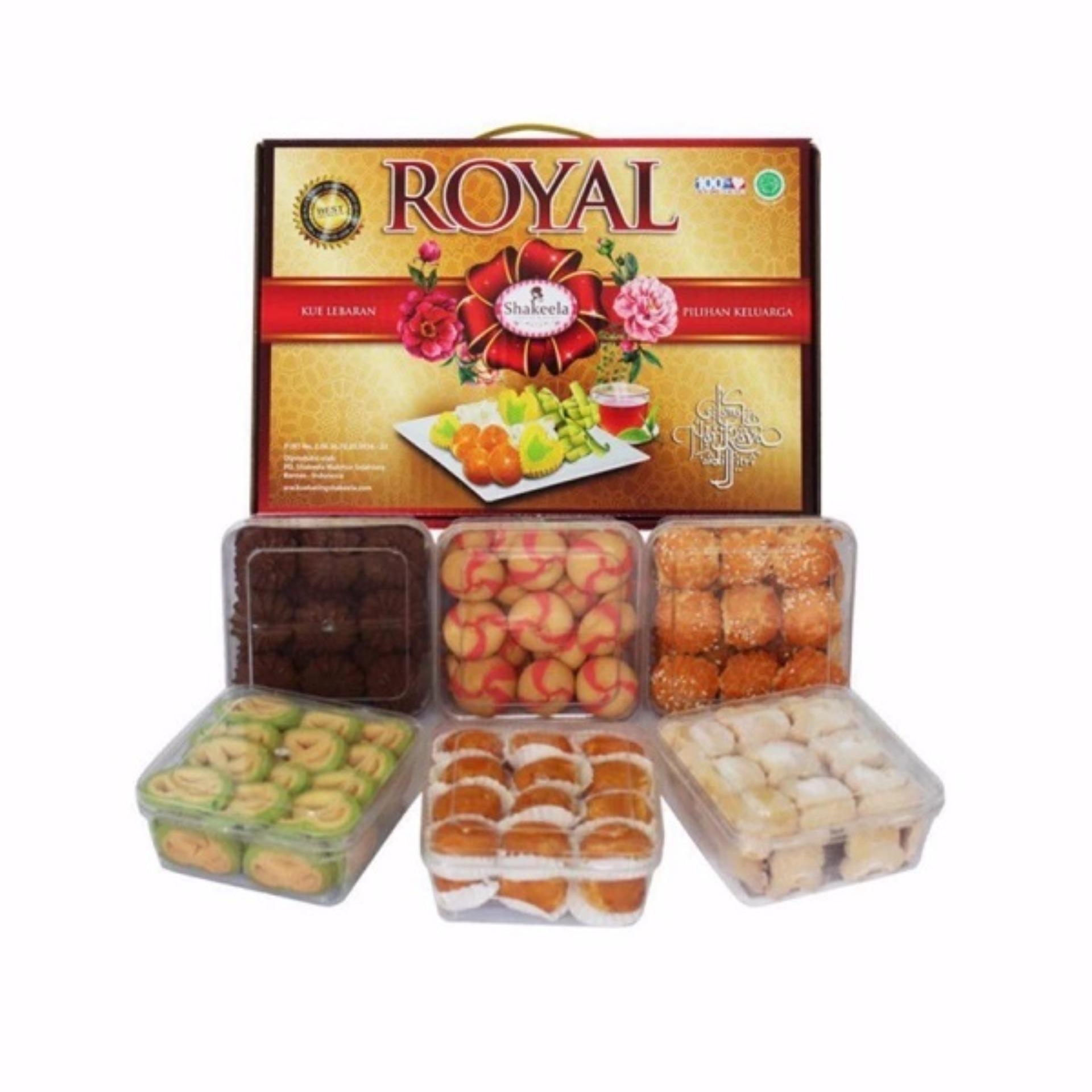 Paket Parcel Kue Kering / Kue Lebaran Shakeela Royal