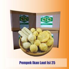 Pempek QQ Palembang Ikan Laut Paket 25