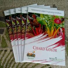 PROMO ORI Benih Bibit SWISS CHARD COLOR Sawi Warna Warni Maica Leaf