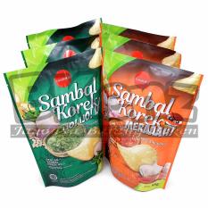 RasaLokal Paket 6 pcs Mix Rasa Lokal Keripik Singkong Sambal Korek Merah dan Ijo Oleh-Oleh Surabaya