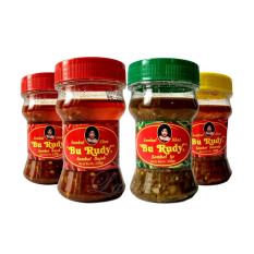 Sambal Bu Rudy Khas Surabaya - Sambal Bajak 2 btl + Ijo 1 btl + Bawang 1 btl