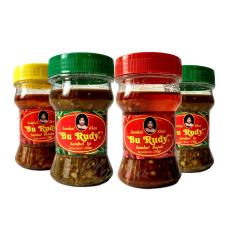 Sambal Bu Rudy Khas Surabaya - Sambal Bawang 1 btl + Ijo 1 btl + Bajak 1 btl + Ijo 1 btl
