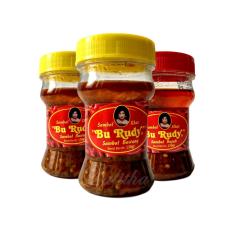 Lalitha Sambal Bawang + Sambal Bajak Bu Rudy / Sambel Bu Rudi / Lebih Nikmat Dari Saus Sambal Roa Matah Mertua Pecel Teri Terasi dan Rujak / Letakkan di Tempat Sambal atau Botol Sambal / Sambal Bawang 2 botol + Bajak