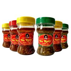 Sambal Bu Rudy Khas Surabaya - Sambal Bawang 3btl + Ijo 2btl + Bajak