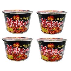 Samyang Hot Spicy Chicken Ramen Big Bowl - Paket 4 Cup