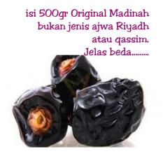 StarStore Kurma Nabi Kurma Ajwa 500g / Original Madinah