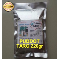 TARO Ubi Ungu Frizco Bubble's Puddot Premix Pudding Sedot Powder Puddot 220g Gitabali